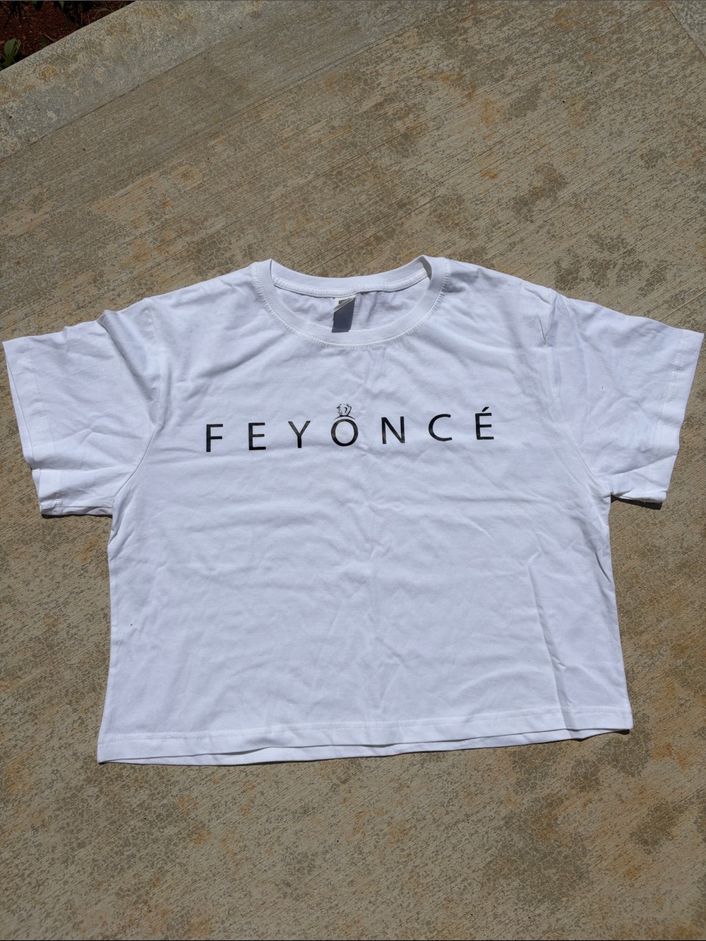 100% cotton Digiprint Apparel “Feyoncé” tee